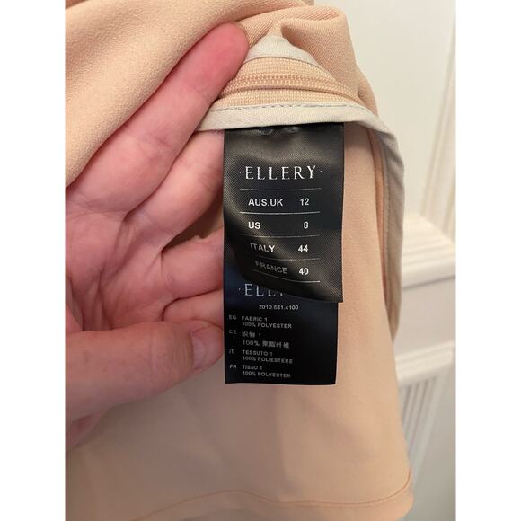 Ellery, Crepe Twist Blouse, NWT, Size: 8 - Picture 3 of 6